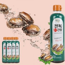 다용도 어간장 맛간장 전복 간장 500mlx4P 선물세트, 1개, 1ml