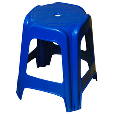 국산 사각 의자 파랑 간이 보조 플라스틱 야외 행사 파라솔 편의점 학교 포장마차 포차, 1개, 상세페이지 참조