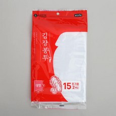 아트박스/와인앤쿡 기본형 김장봉투 대형 2매입, 단품, FREE, 1