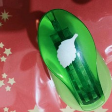 YOLQ兒童DIY壓花器工具，印花機邊紋鏤空壓花器，直角圓角壓花機, 99S小樹葉, 1個