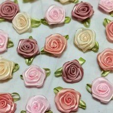 북유럽풍코디 유럽풍감성디자인 개몫 리본 미니 북유럽풍 장미 빈티지장식