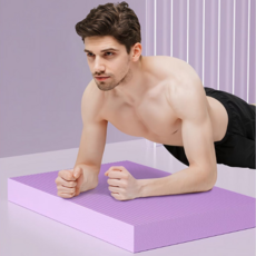 다알리아 필라테스 무릎패드 스트레칭 두꺼운 요가 매트, 1개, 퍼플