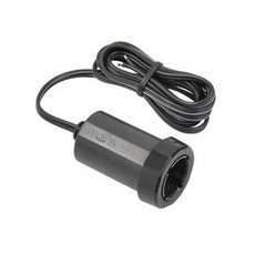 日本AMON點煙器電源線 防脫落式單孔插座 配線1m (DC12V車・24V車專用) 穩定供電, 1個