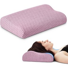 PEUJEW 여행용 베개 압축성 그레이 침목 베개 사이드 메모리 침대에 목 경추 완화를 사무실 인체공학적 및 캠핑 S) 가정 중형 베개 폼 통증 이상적입니다(라이트 위한, Green, S-15.7 10 4/3 In