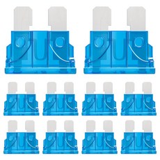 알레신 2A 표준 자동차 퓨즈 ATC ATO 블레이드 2AMP 자동 RV 트럭 SUV 캠퍼(50P 팩), 15A