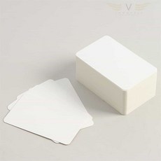 브이커머스 학습카드 무지 종이카드 100매 5.5x9cm