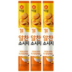 (실온)[백설]알찬소시지, 3개, 500g