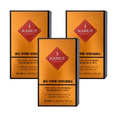 그레인온 골드 카무트효소 3g x 90포 쇼핑백 고대곡물 발효효소 3개월분, 90개