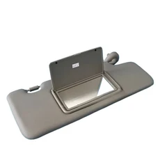 Honda City 용 라이트가없는 메이크업 미러가있는 썬 바이저 2009 인테리어 교체 부품, 01 Right