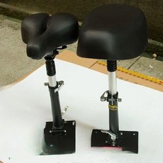 전동킥보드 안장 접이식 시트 의자 8인치 10인치, 10인치 하단 좌석 기본판+직립봉, 1개