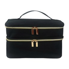 재봉 용품 정리함 상자 도구 정리 및 보관 바구니 액세서리 가방, Black