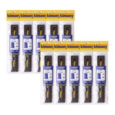 키모니 쿠션그립 레전드 타공 이중 하이소프트 두꺼운 그립테이프, 10개, 블랙