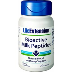 LIFE EXTENSION 活性乳蛋白胜肽膠囊, 30顆, 1罐