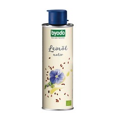 【德國Byodo】冷壓初榨亞麻仁油 250mL 效期至2026/12/31 歐盟認證, 1個, 亞麻仁油 2026/12/31