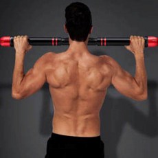 내구성 스트레칭 설치 간편 턱걸이바 튼튼한 64686EA 1(ea), 블랙