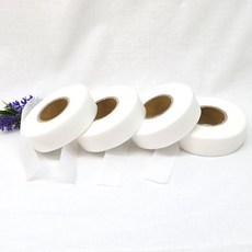 실크심지 .5cm 27M(30마), 4개, 흰색