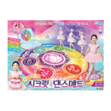 시크릿쥬쥬 시크릿 댄스매트 세트, 혼합색상, 1개
