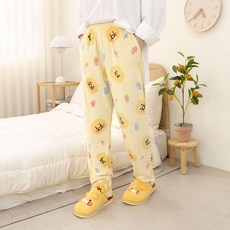 [춘식이 수면바지] 홈웨어 수면잠옷 잠옷바지 겨울잠옷 수면바지 극세사잠옷 극세사수면잠옷 극세사수면바지 캐릭터커플잠옷 커플잠옷바지 여자잠옷바지 남자수면바지