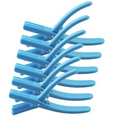 가재 껍질 벗기기 6개 튼튼하고 실용적인 장치 가족 및 레스토랑을 위한 편리하고 스마트한 해산물 도구 (파란색 6개), Blue, 6, 1개, 파란색