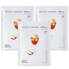 Body Goals 維C輕孅亮妍飲 蘋香紅茶, 24g, 3個