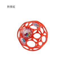 Kids II Oball 新沙沙洞動球(多色可選) 蟲寶寶, 熱情紅
