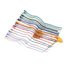 DIY 珠鏈 鍊子 鍊條 吊飾配件 手作吊飾 手作材料, 1個, 顏色隨機