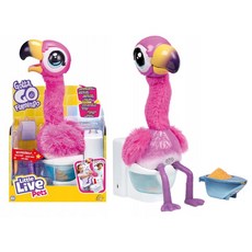 Little Live Pets 互動紅鶴 寵物玩具, 1個