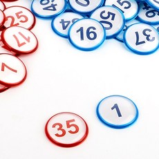 두루픽 숫자 번호판 스티커 사물함 락커 좌석 번호표 번호표스티커, 파랑, 1개