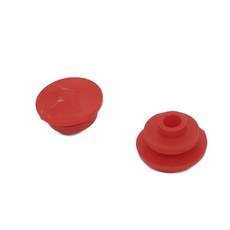 兒童扭扭車配件 靜音閃光輪胎 搖擺車溜溜車輪子 前後輪妞妞車配件 台灣出貨, 1個, 紅色卡扣2個