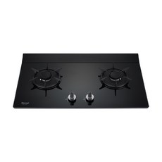 RINNAI林內 彩焱系列-RB-L2600G(B)(A) 檯面式彩焱玻璃雙口爐 不含安裝, 液化石油氣 (LPG), RB-L2600G(B)(A)-檯面式彩焱玻璃雙口爐 不含安裝