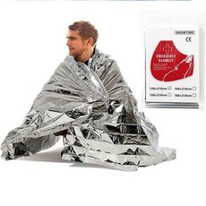 비상 은박담요 체온유지 비상 응급 생존 담요 은박 캠핑 비닐담요