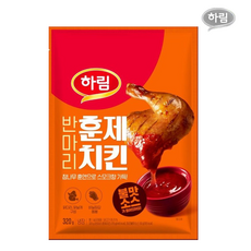 하림-반마리훈제치킨 불맛소스 320g, 3개