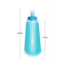 휴대용 정수기 정수필터 물병 간이 정수 물통, 1개, 스카이블루 300ml + 필터 1개