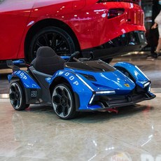 셀렉트하루 고카트 카트 전동고카트 4륜, 1개, 사중 블루 리모컨 스윙 가죽 시트 12V7