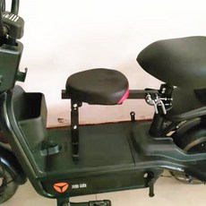 자전거 안장 보조 쿠션 안전 좌석 충격 흡수 시트 안장 의자 뒷안장, 레드 좌석 얇은관형