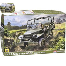 아카데미과학 미육군 WC-52 군용트럭 피규어 프라모델 cha*0071cD