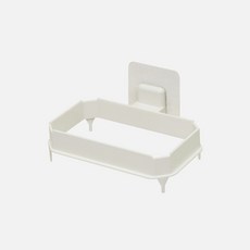 東居 鉤博士【台灣製】垃圾架 廚餘架 垃圾桶架 壁掛 無痕 廚房收納, 1個, 【可重複貼】垃圾廚餘架