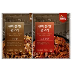 예미정 진짜 불맛 불고기 12팩 (간장맛6+고추장맛6), 12개, 180g