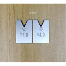 1개 공압식 필링 머신 블레이드 305 와이어 스트리핑 전동 공구 액세서리 버트 커팅 나이프 원형 V, 01 Flat knife