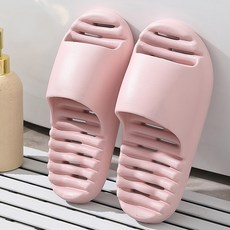 EVA 물빠짐 논슬립 욕실 물빠짐 욕실화 베란다 슬리퍼 욕실슬리퍼, 핑크(여성용), 1개
