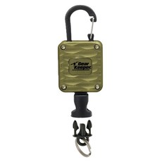 Gear Keeper 알루미늄 마이크로 리트랙터 슈퍼 징거 낚시 액세서리용 프리미엄 접이식 테더 플라이어 니퍼 집게 등 QC 스플릿 링이 있는 스레드 스터드 마운트 미국산 17