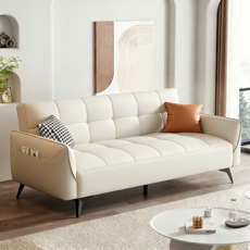 BYOU 1~3인용 접이식 소파베드 1400 1700 2000, 아이보리 200cm