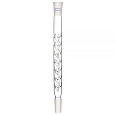 Labasics Vigreux 컬럼 2440 조인트 보로실리케이트 유리 분획 증류 및 함몰 실험실용 400mm 길이, 200 mm, 200 mm