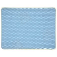 雙層貓砂墊 (落砂/集砂), 藍色, 1個