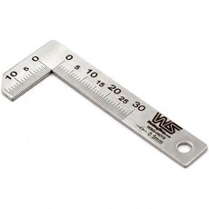 W.S 챔퍼 게이지 챔퍼링 자 외부 검사 도구 스테인리스 스틸 030mm