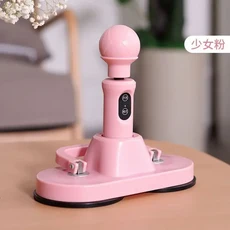 근막 건 분리형 마사지 건 바이브레이터 목 마사지 건 전기 근육 마사지기 권총 마사지기 바디 마사지기, 04 Massager and Base
