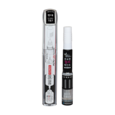 스타블랙 현대자동차 붓펜 페인트 자동차 도색용 TB7 팬텀블랙 LF소나타 HG그랜저, 3WAY  (TB7 팬텀블랙+투명코팅제), TB7 팬텀블랙,투명코팅제, 1박스