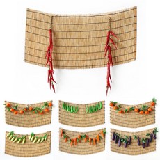 27type 명절 전통 포토존set ( 추석 행사꾸미기 가을 설날 명절 한가위만들기 반려동물 생일 포토존 갈대발 인테리어 외국인선물 한국기념품 셀프 돌잔치 ), 흰마늘set