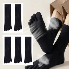 에브엘라 남성 발가락 양말 중목