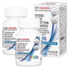 鈣鎂鋅維生素D錠, 60顆, 2罐